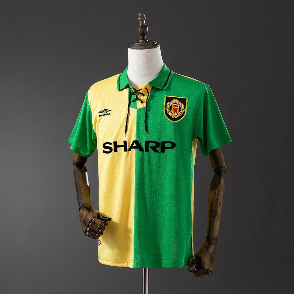 92/94 Manchester United Away Retro Jersey - front view