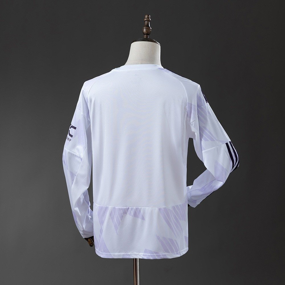 25/26 Manchester United Away Long Sleeve Jersey - back view