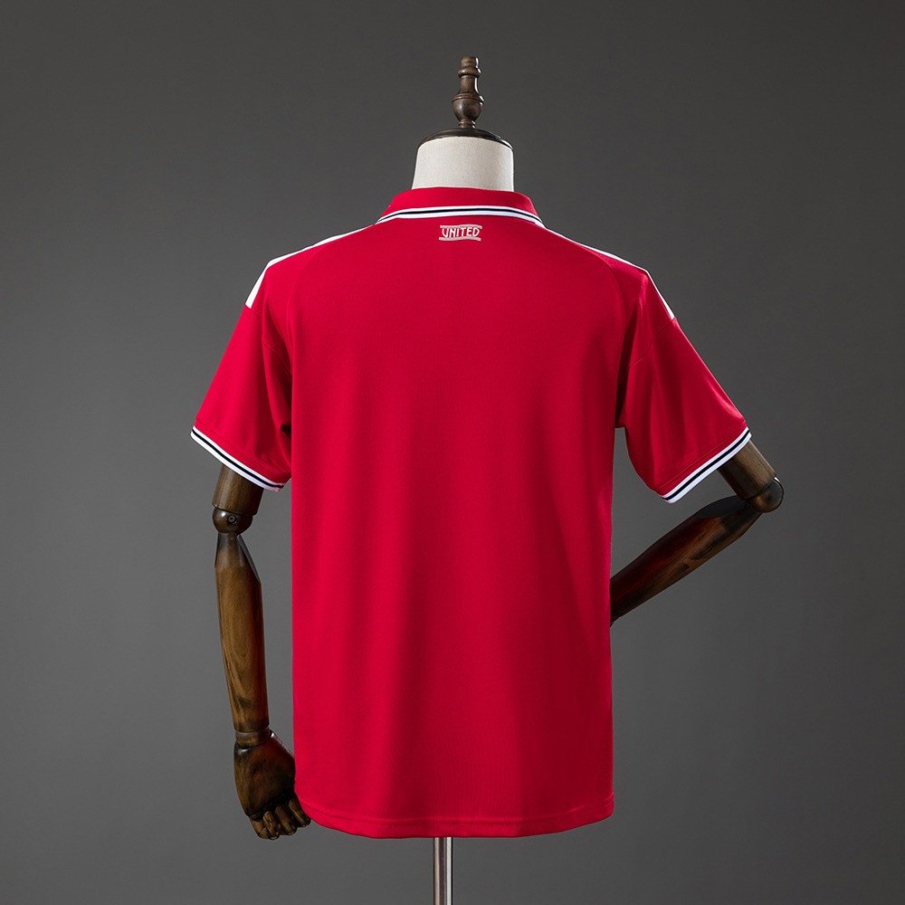 26/27 Manchester United Home Jersey - back view