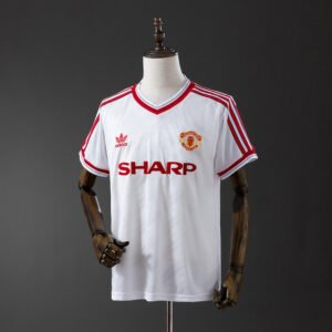 86/88 Manchester United Away Retro Jersey - front view
