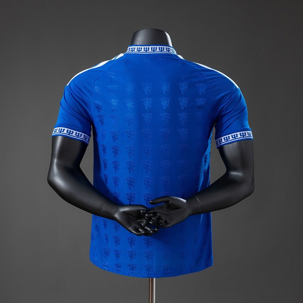 26/27 Manchester United Special Edition Player Version Jersey - Blue - back view