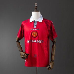 96/97 Manchester United Home Retro Jersey - front view