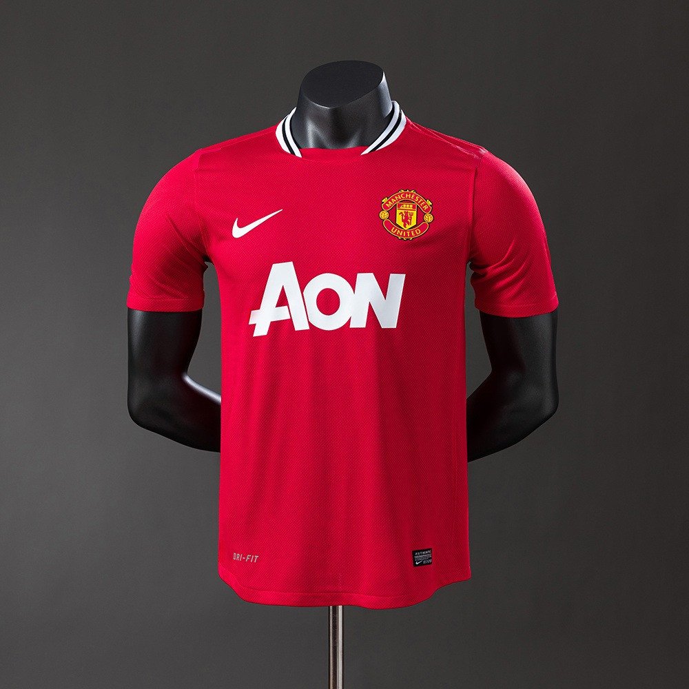 11/12 Manchester United Home Player Version Retro Jersey - front view