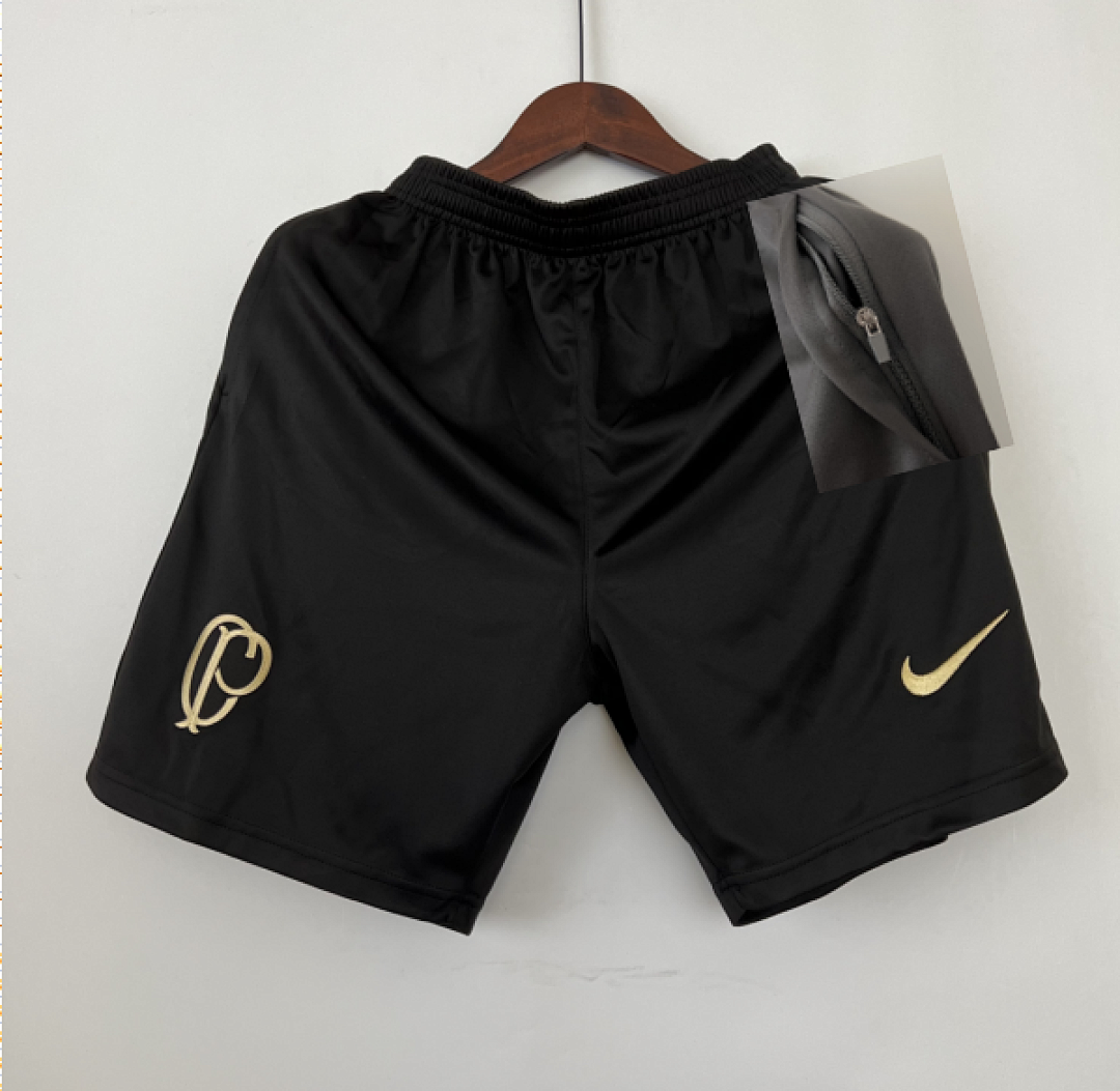 22/23 Shorts Corinthians Black - front view