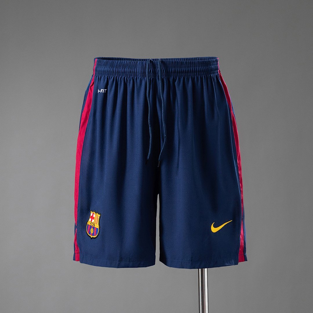Barcelona 14/15 Home Retro Shorts - front view