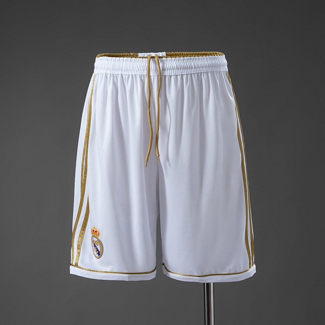 Real Madrid 11/12 Home Retro Shorts - front view