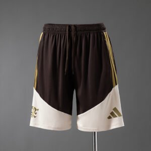 Flamengo 26/27 Training Shorts - Brown - front view