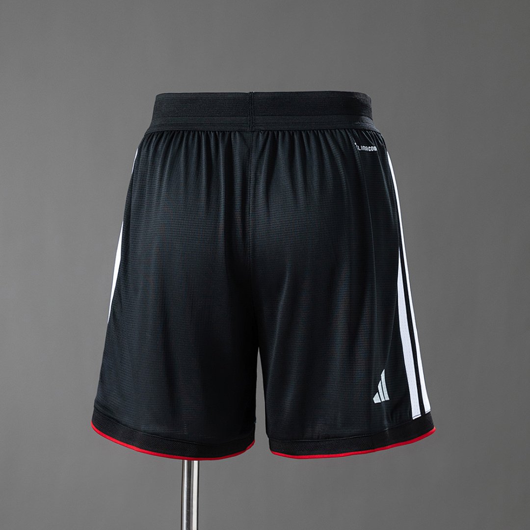 German 2026 Black Player Version Shorts - back view