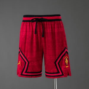 Brazil 2026 Basketball Shorts Red - front view