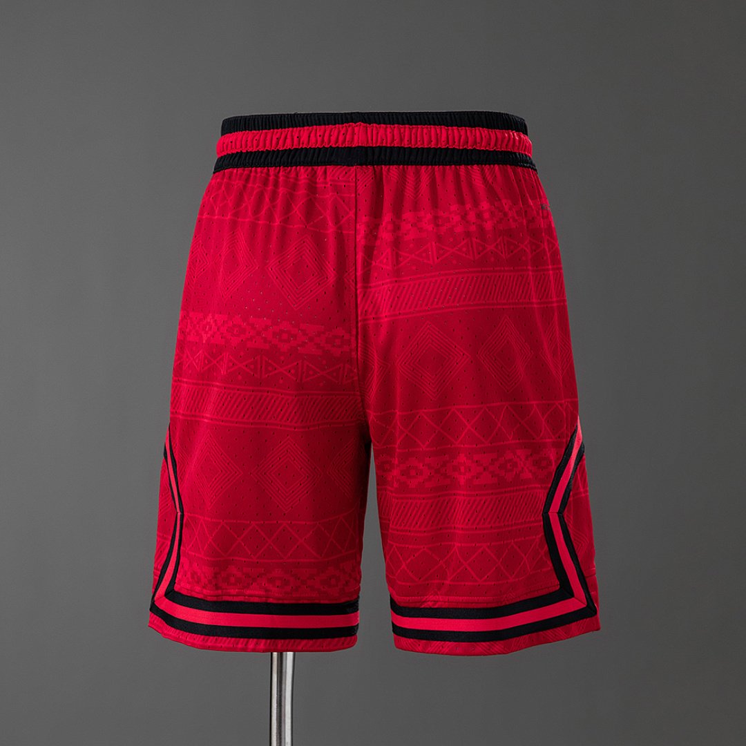 Brazil 2026 Basketball Shorts Red - back view