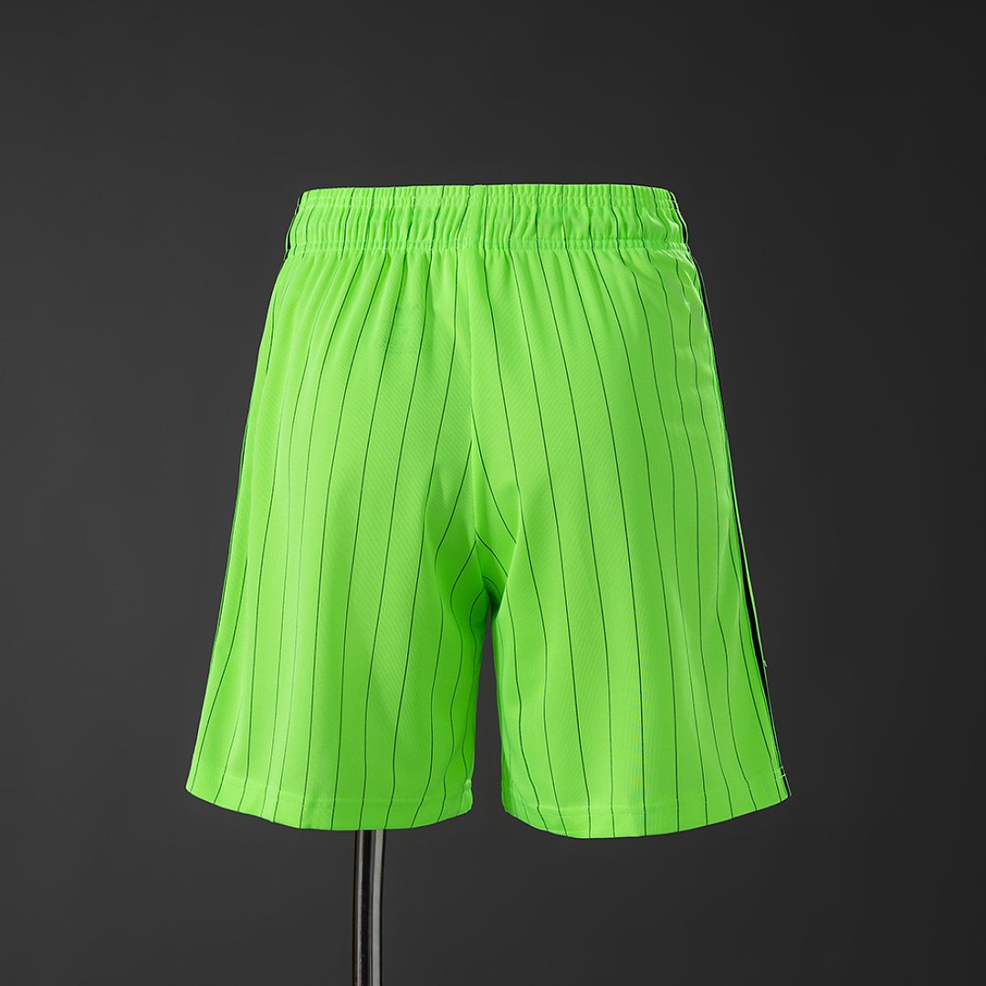 Celtic Terrace Icons Shorts Fluorescent Green - back view