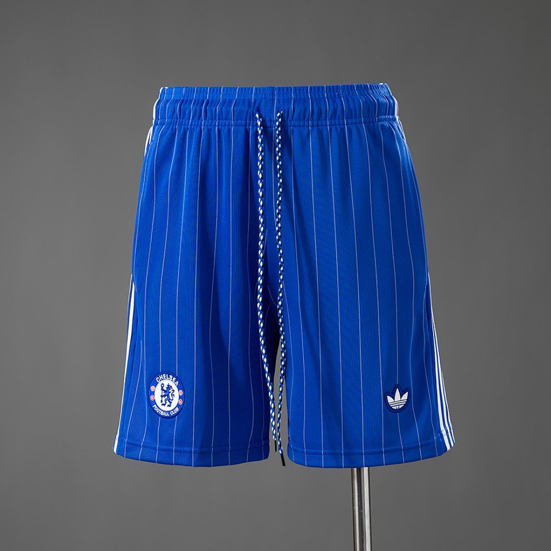 Chelsea Terrace Icons Shorts Blue - front view