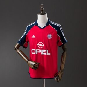 00/01 Bayern Munich Home Jersey Retro - front view