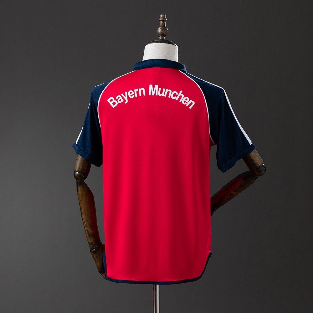 00/01 Bayern Munich Home Jersey Retro - back view