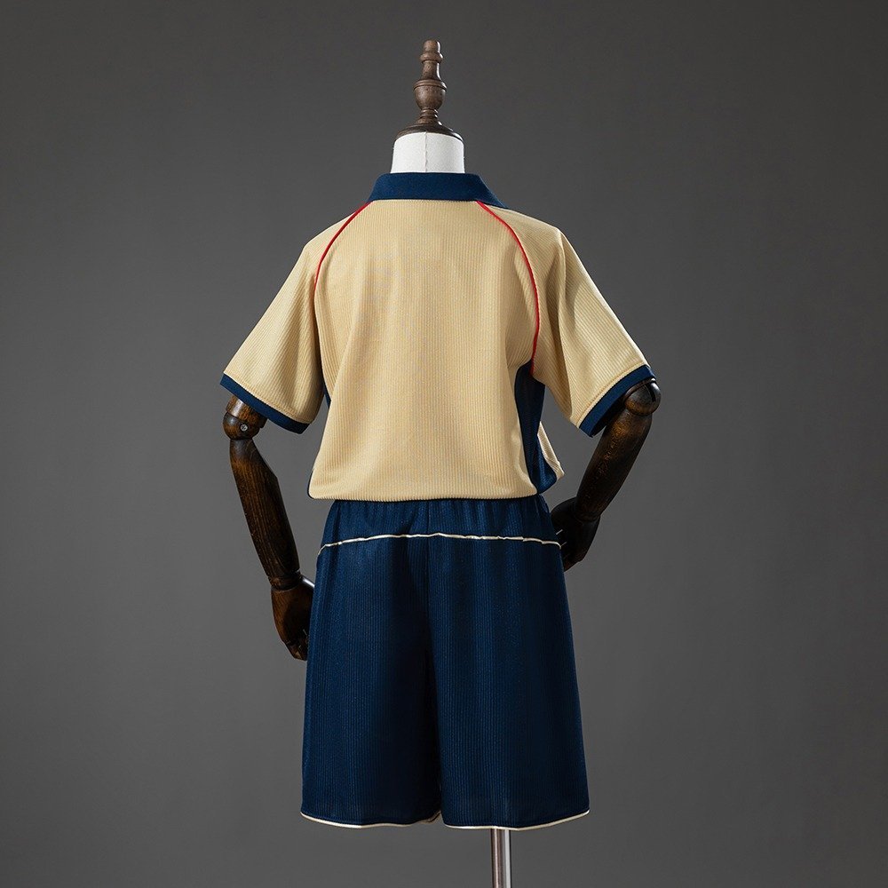 01/02 Arsenal Away Jersey Retro Kids Kit - back view