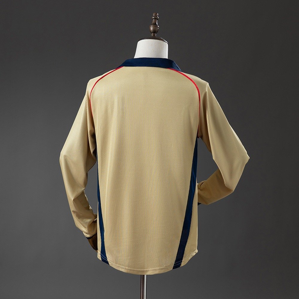 01/02 Arsenal Away Long Sleeve Jersey Retro - back view