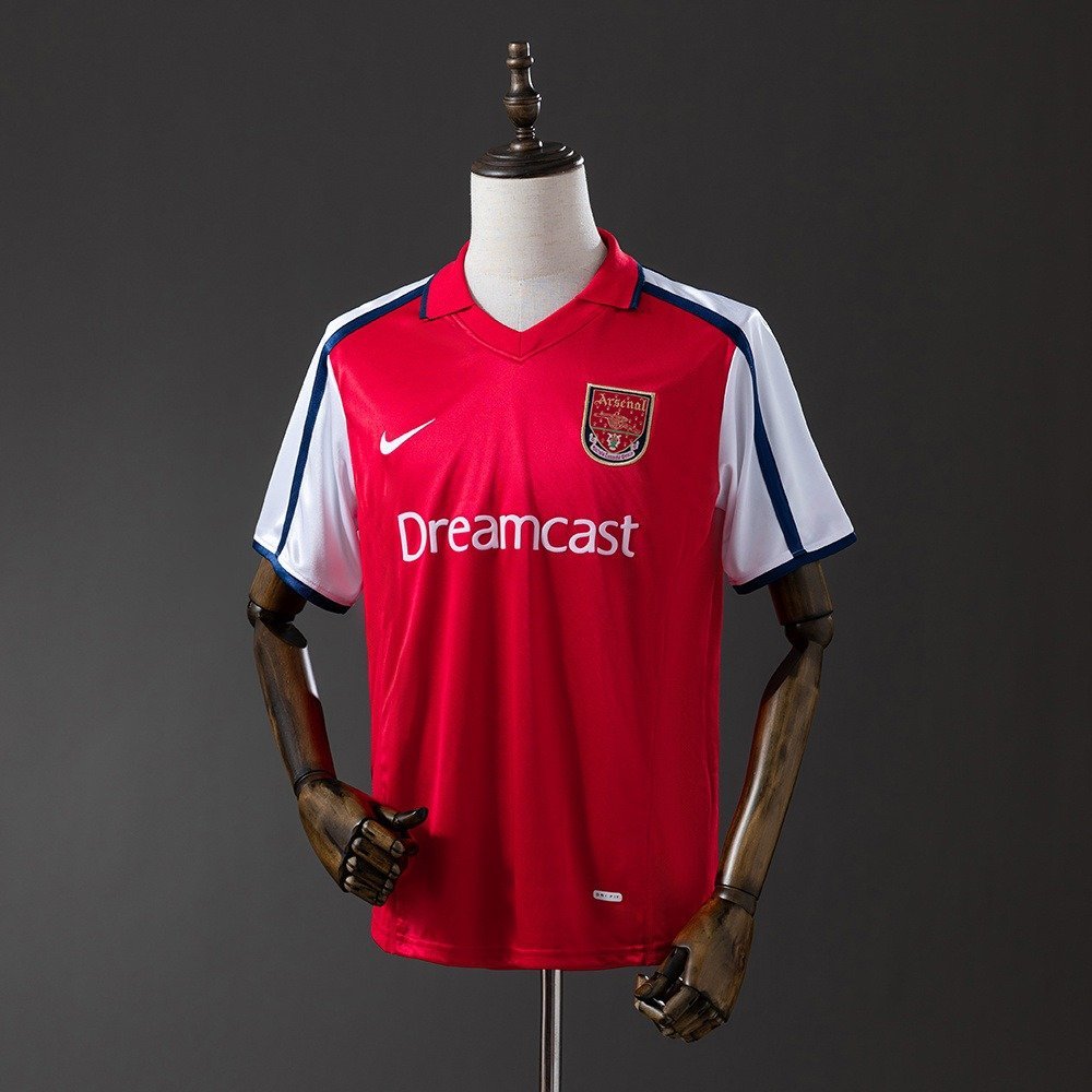 01/02 Arsenal Home Jersey Retro - front view