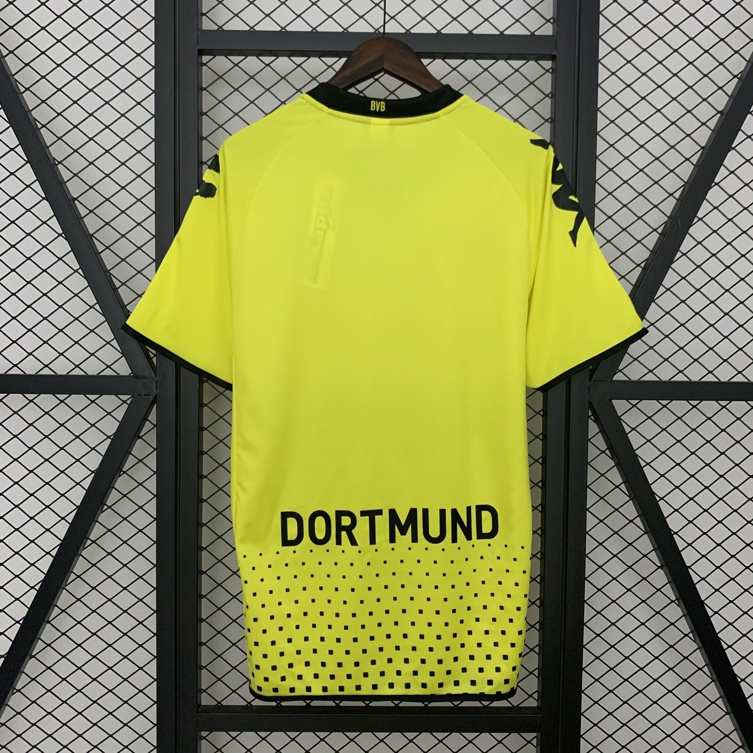 11/12 Borussia Dortmund Home Jersey Retro - back view