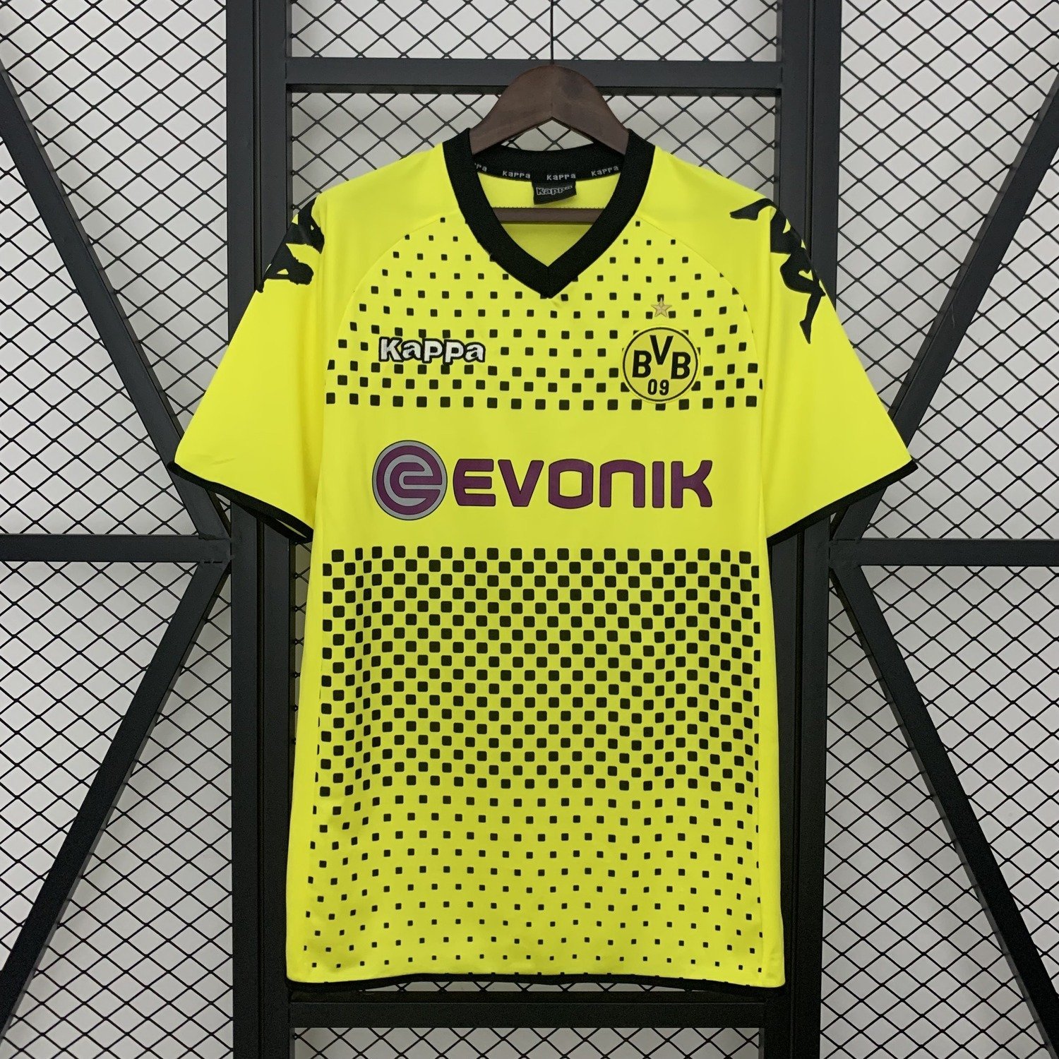 11/12 Borussia Dortmund Home Jersey Retro - front view