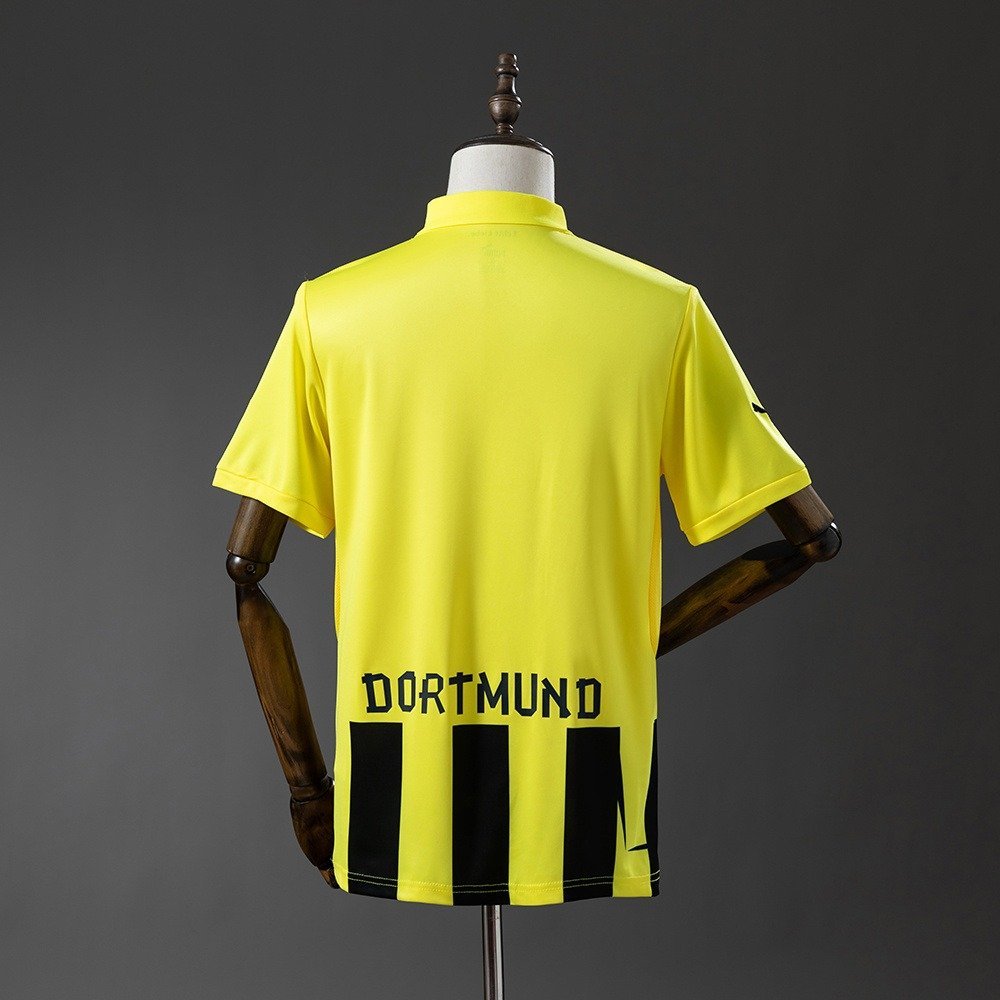 12/13 Borussia Dortmund Home Jersey Retro - back view