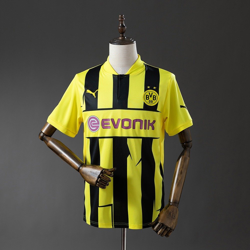 12/13 Borussia Dortmund Home Jersey Retro - front view