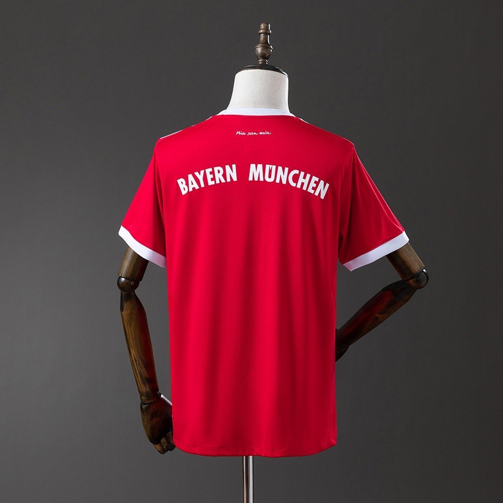 17/18 Bayern Munich Home Jersey Retro - back view