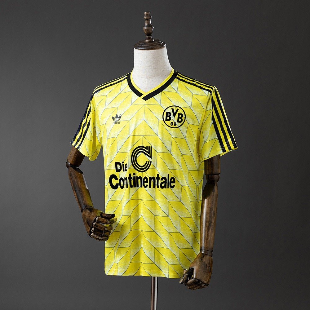 19/88 Borussia Dortmund Home Jersey Retro - front view