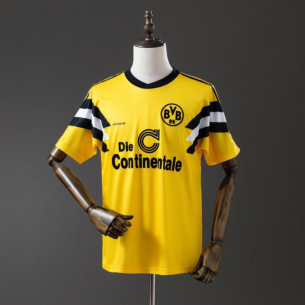 19/89 Borussia Dortmund Home Jersey Retro - front view