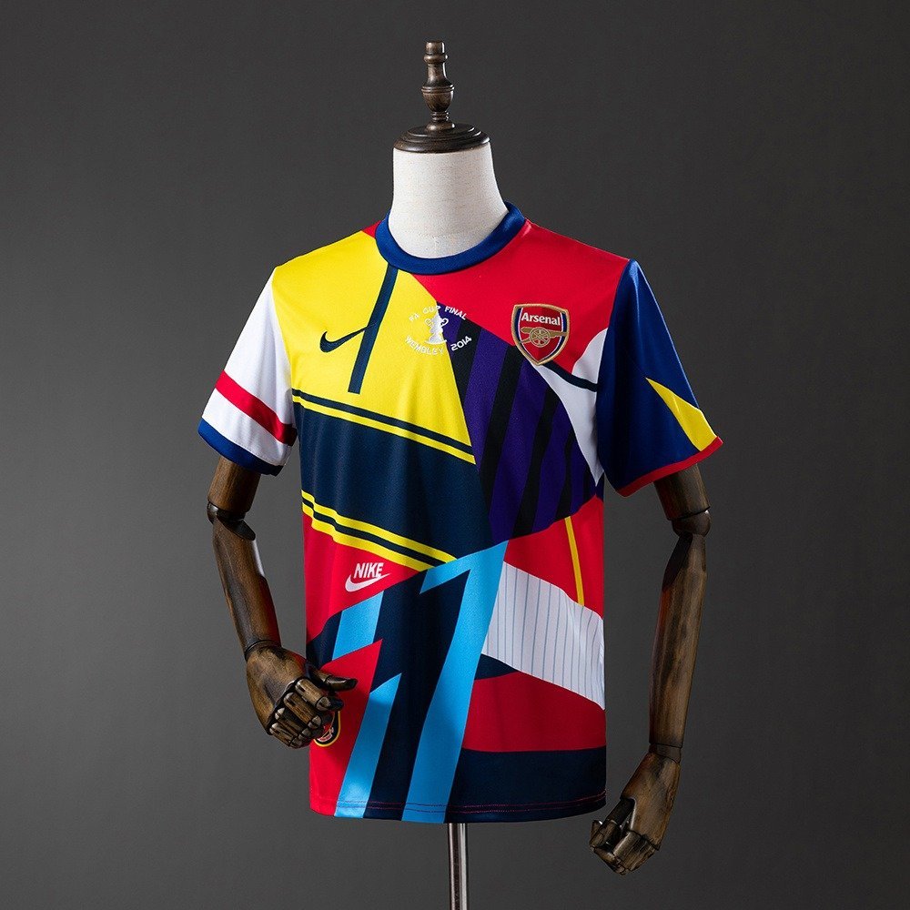 2014 Arsenal Special Edition Jersey Retro - front view