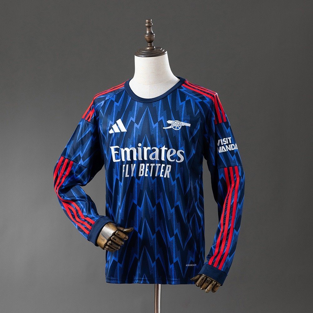 25/26 Arsenal Away Long Sleeve Jersey - front view