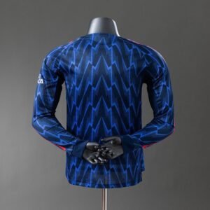 25/26 Arsenal Away Player Version Long Sleeve Jersey - front view