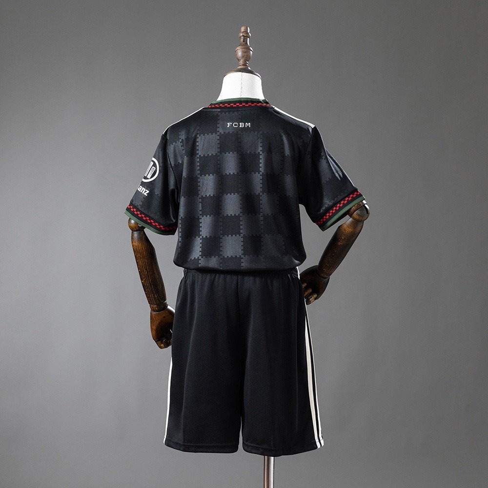 25/26 Bayern Munich Third Away Jersey Kids Kit - front view