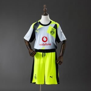 25/26 Borussia Dortmund Away Jersey Kids Kit - front view