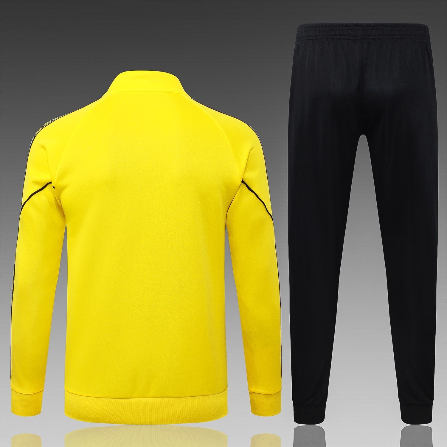25/26 Borussia Dortmund Full-Zip Training Suit Yellow - back view