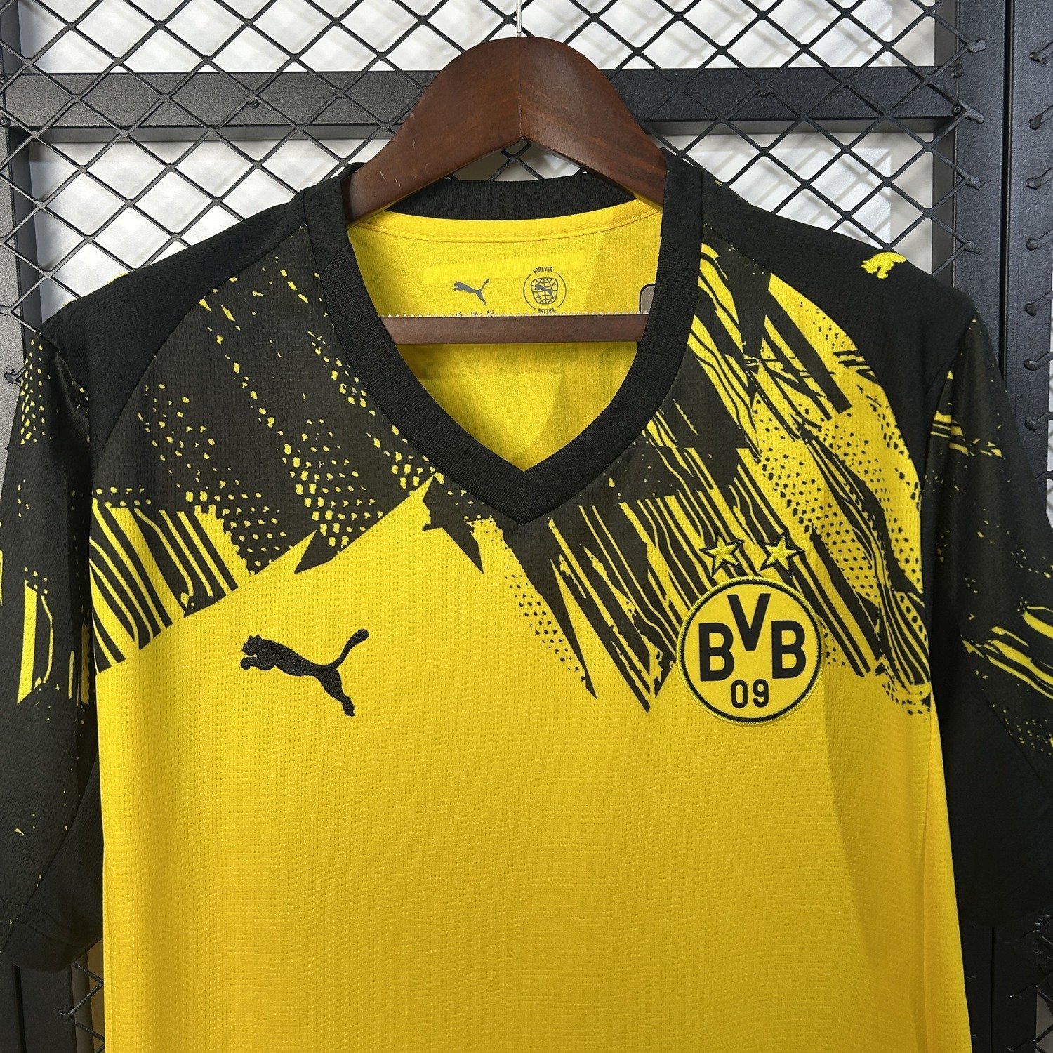 25/26 Borussia Dortmund Home Jersey - back view