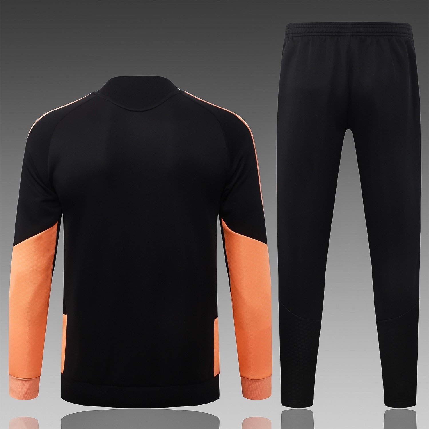 26/27 Arsenal Full-Zip Training Suit Black - back view