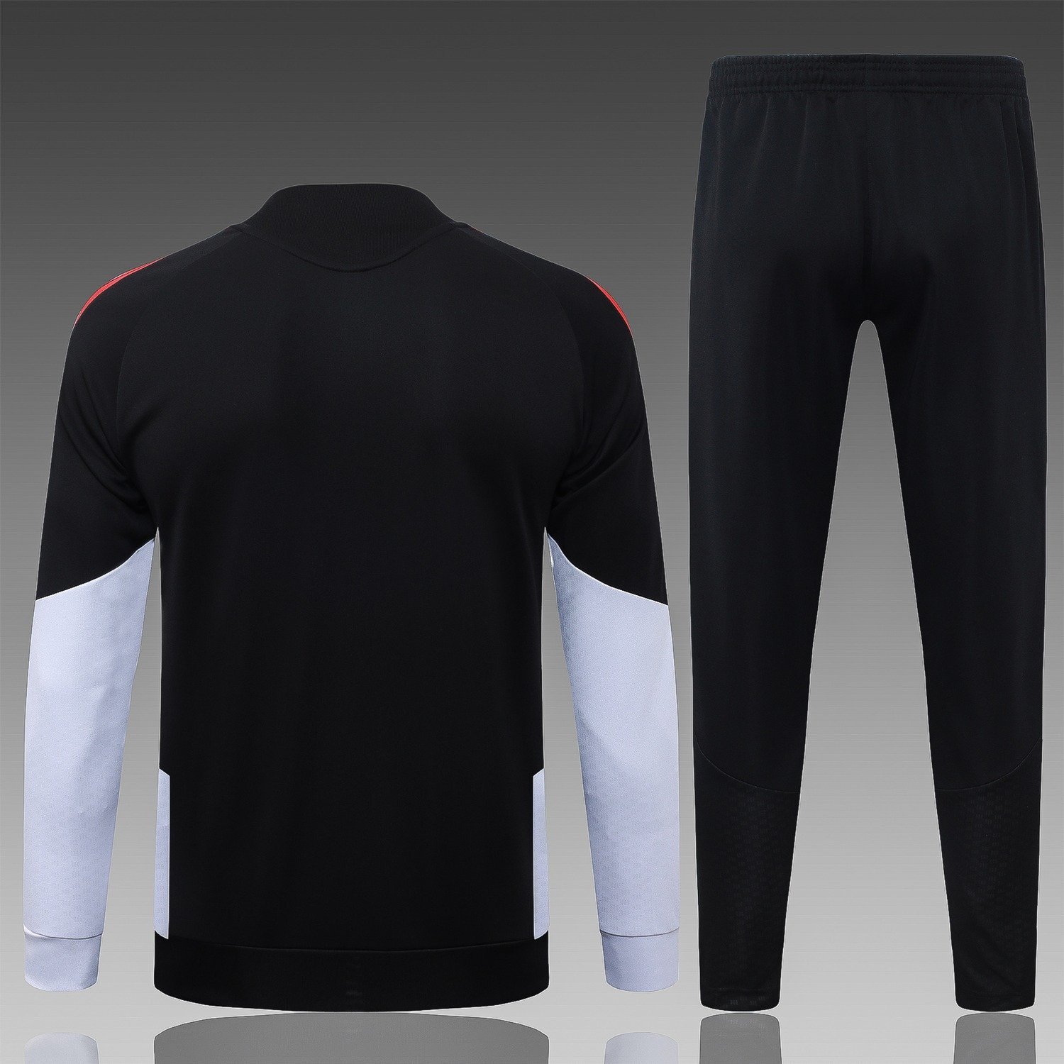26/27 Arsenal Full-Zip Training Suit Black - back view