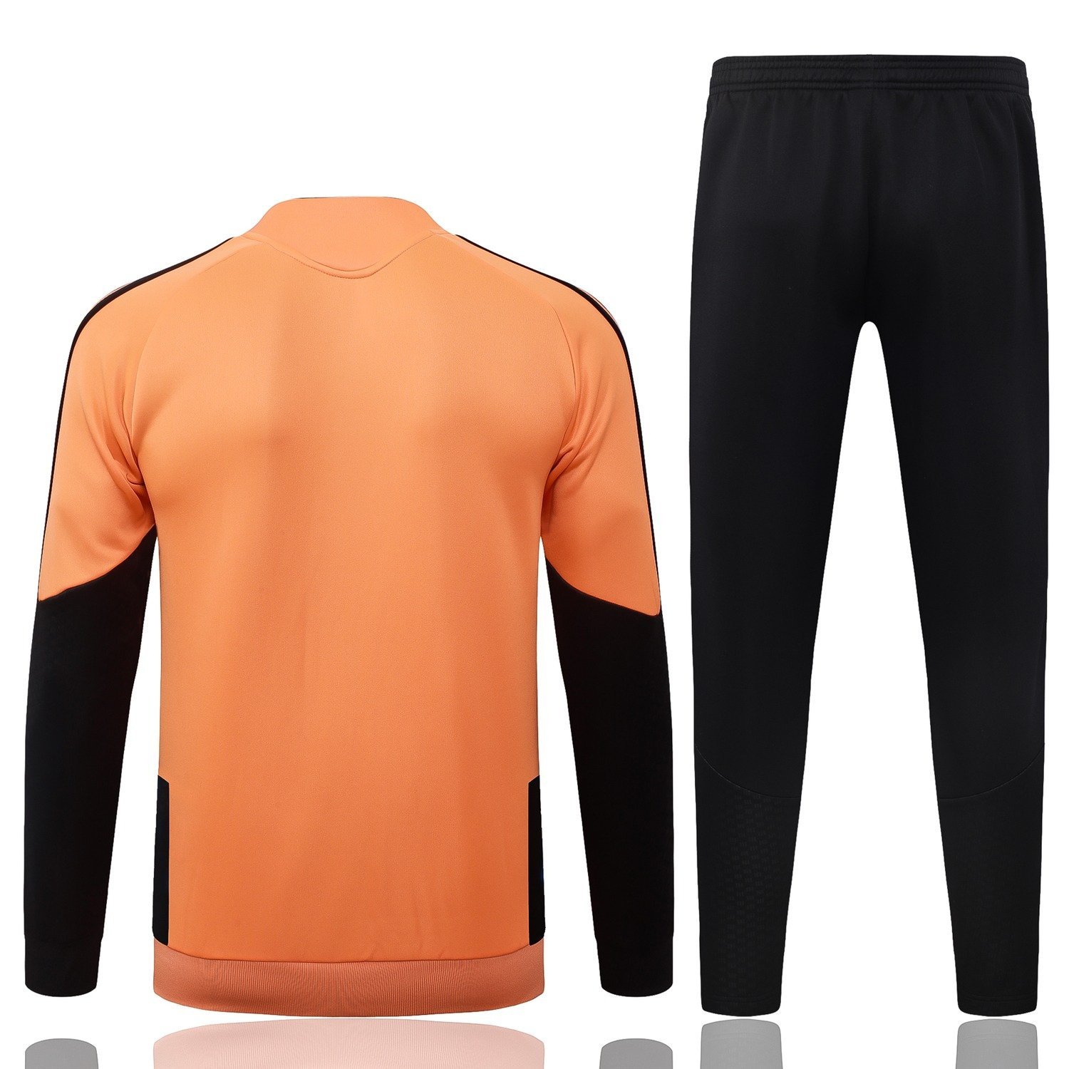 26/27 Arsenal Half-Zip Training Suit Kids Kit Orange - back view