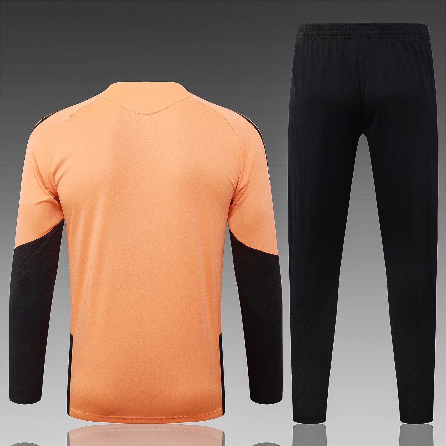 26/27 Arsenal Half-Zip Training Suit Orange - back view