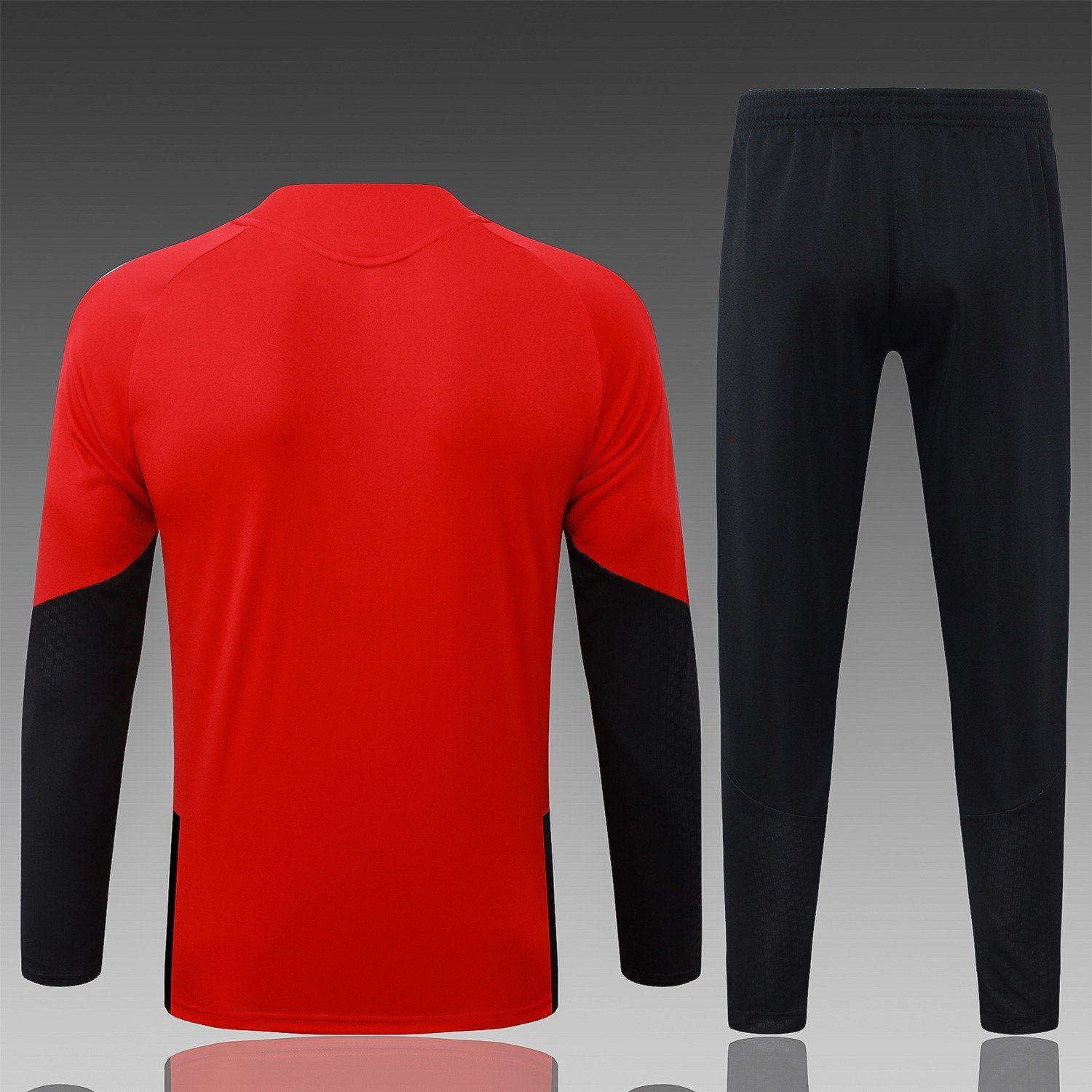 26/27 Arsenal Half-Zip Training Suit Red - back view