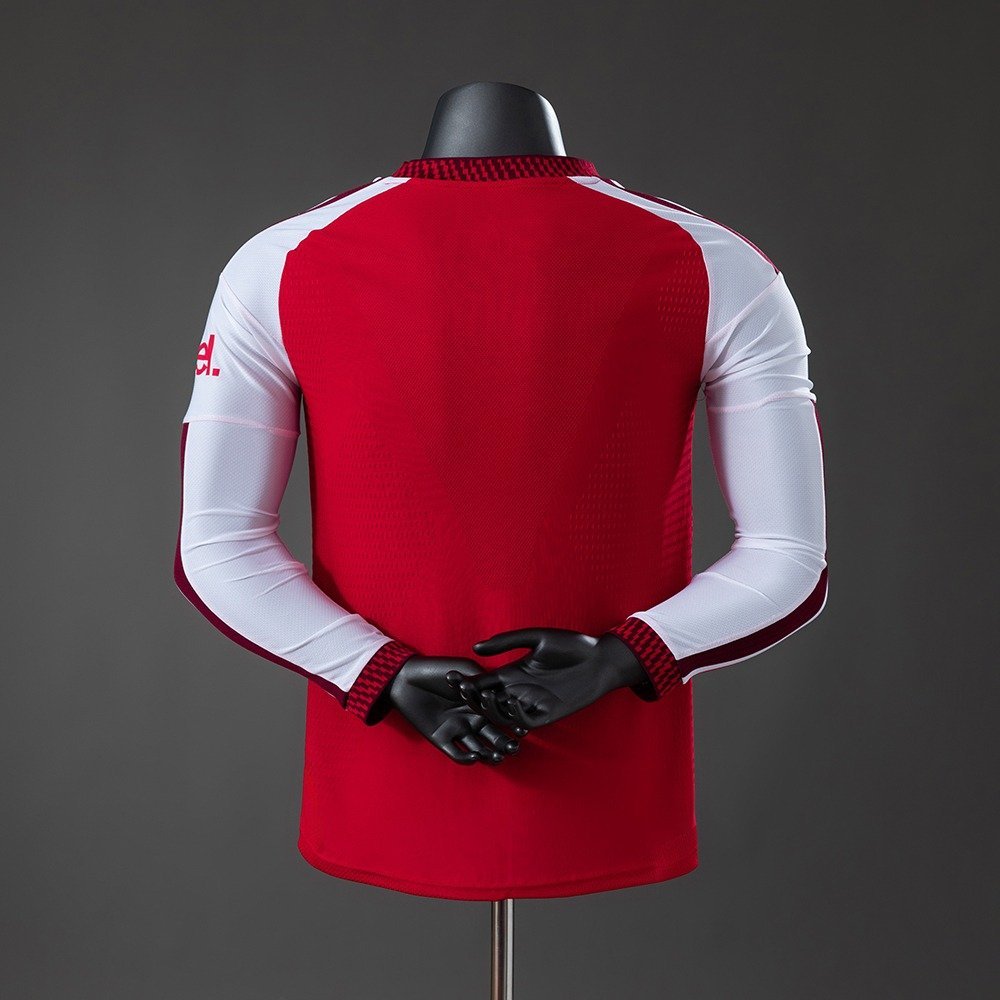 26/27 Arsenal Home Player Version Long Sleeve Jersey - back view