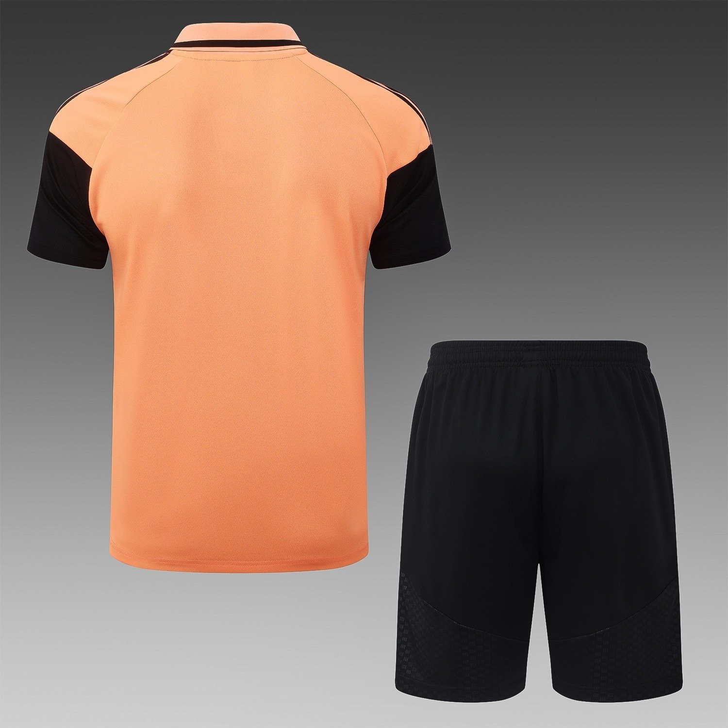 26/27 Arsenal Polo Orange - back view