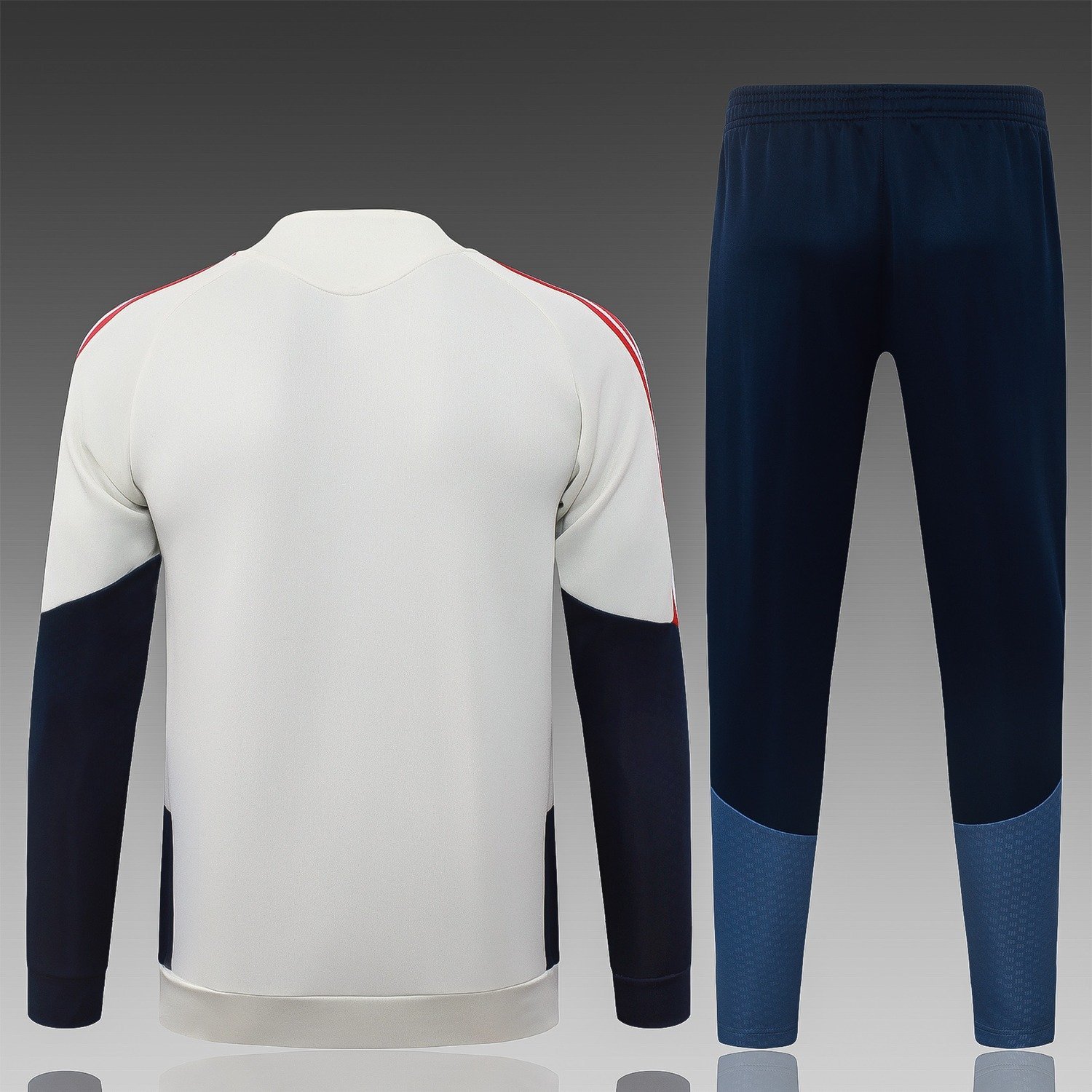 26/27 Bayern Munich Full-Zip Training Suit Beige - back view