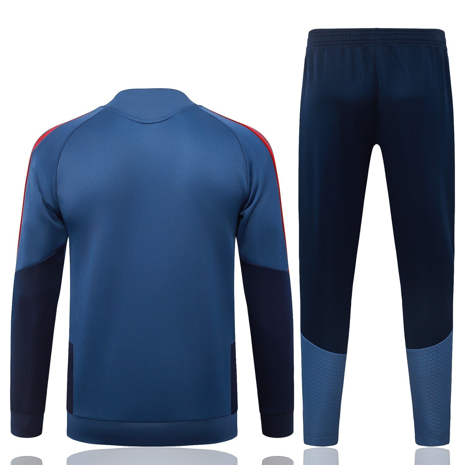 26/27 Bayern Munich Full-Zip Training Suit Kids Kit Blue - back view