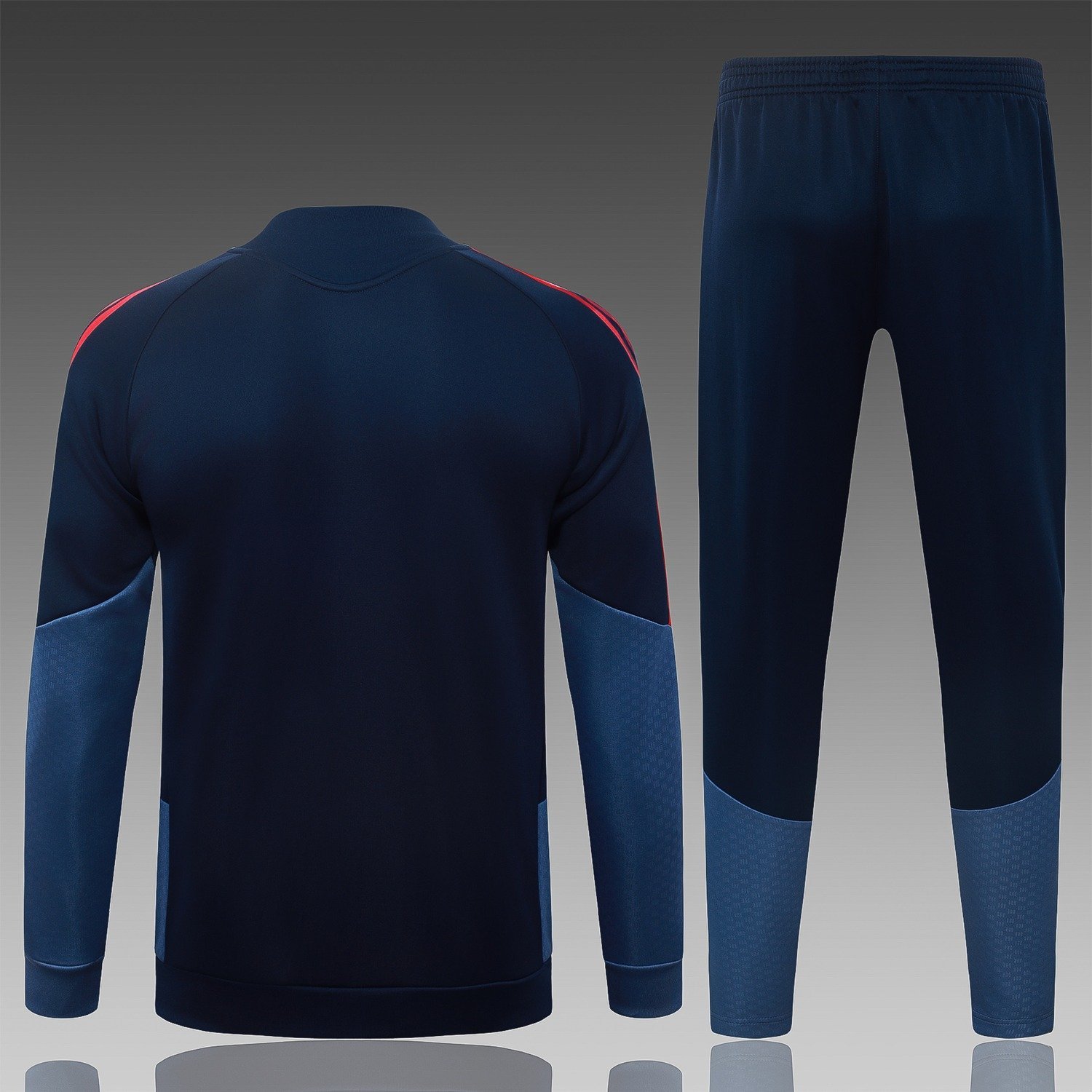 26/27 Bayern Munich Full-Zip Training Suit Royal Blue - back view