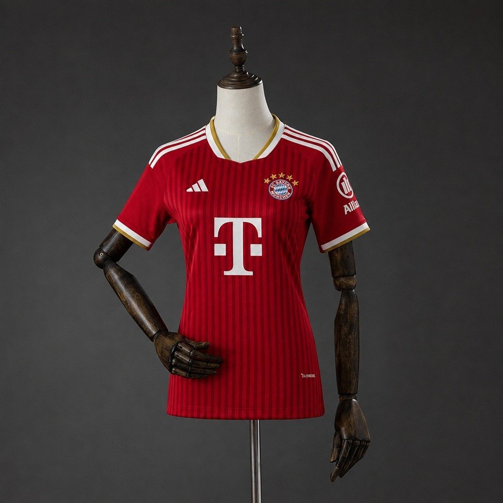 26/27 Bayern Munich Home Jersey Womens - back view