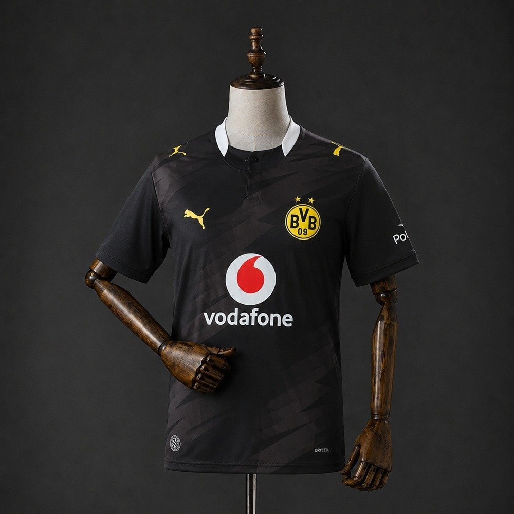 26/27 Borussia Dortmund Away Jersey - back view