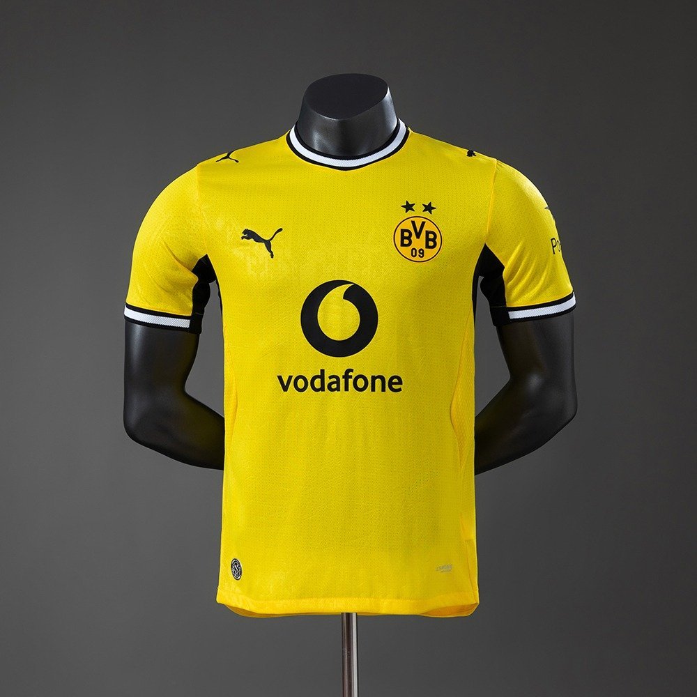 26/27 Borussia Dortmund Home Player Version Jersey - back view