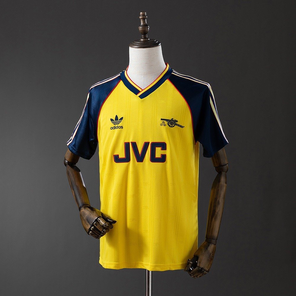 88/89 Arsenal Away Jersey Retro - front view