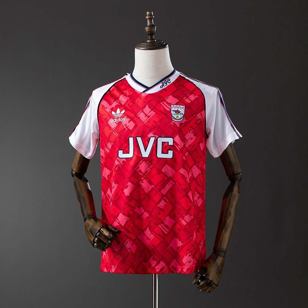90/92 Arsenal Home Jersey Retro - front view